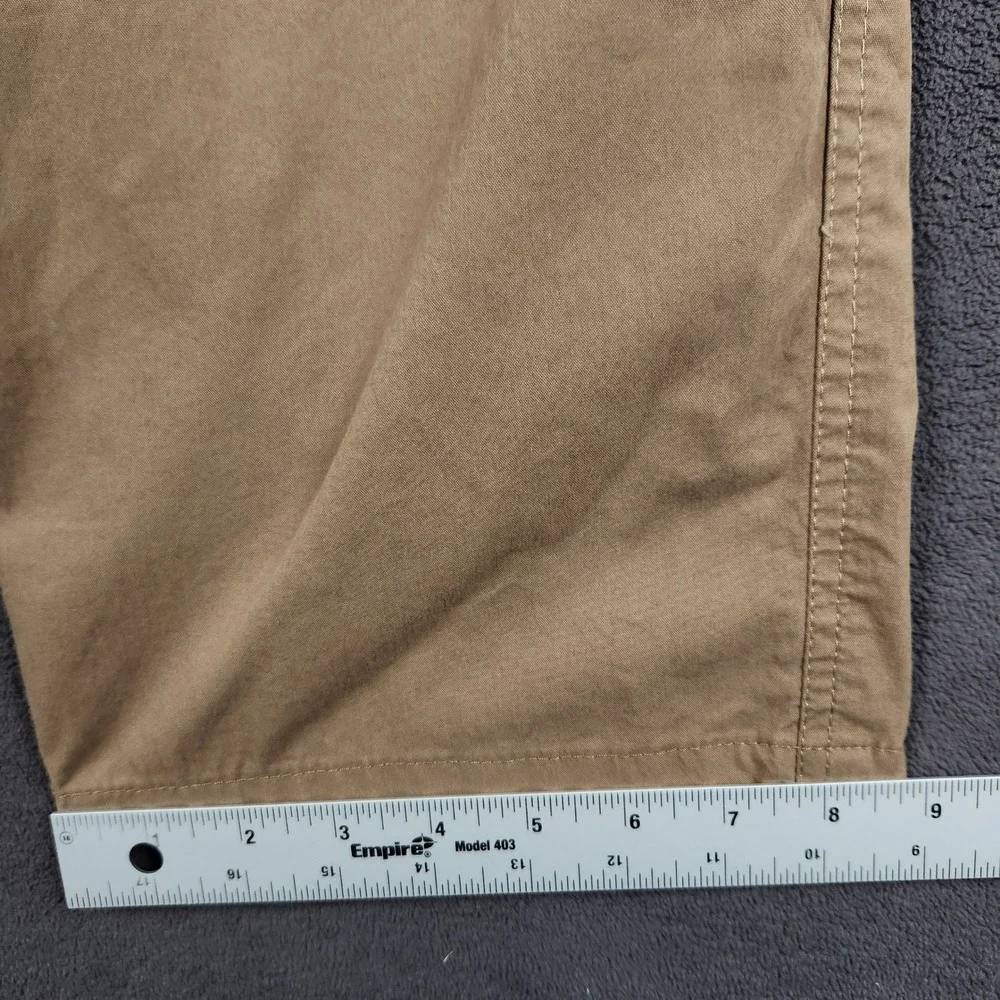 KUHL Radikl Pants Mens 40x30 Khaki Tan Hiking Workwear Stretch Articulated Knee
